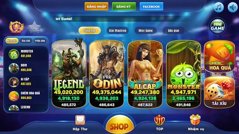 Cổng game B79 cập nhật kho trò chơi săn hũ cực khủng