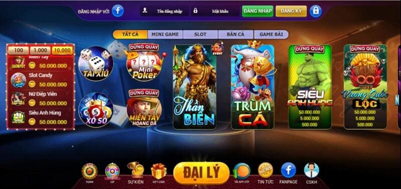 Lộc Club cung cấp kho game nổ hũ làm mưa làm gió trên thị trường